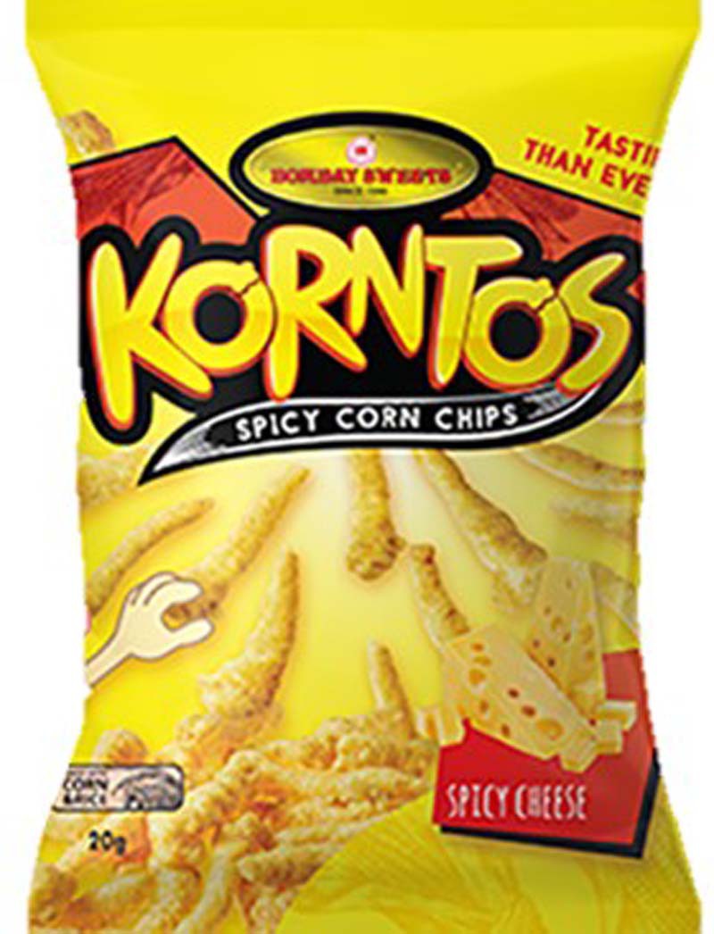 BOMBY SWEETS KORNTOS 80X40G