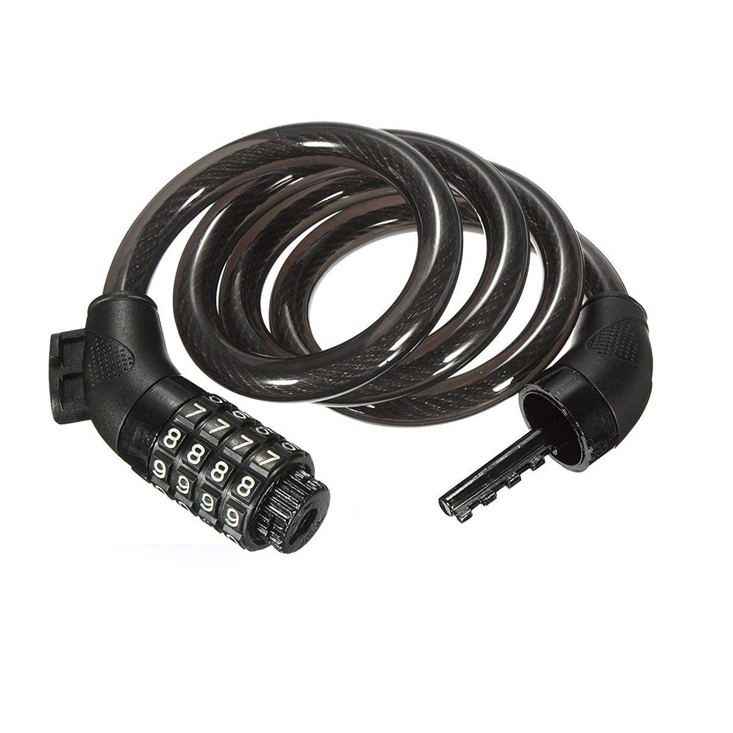 Autofy Spiral Lock Cable – Combination code based