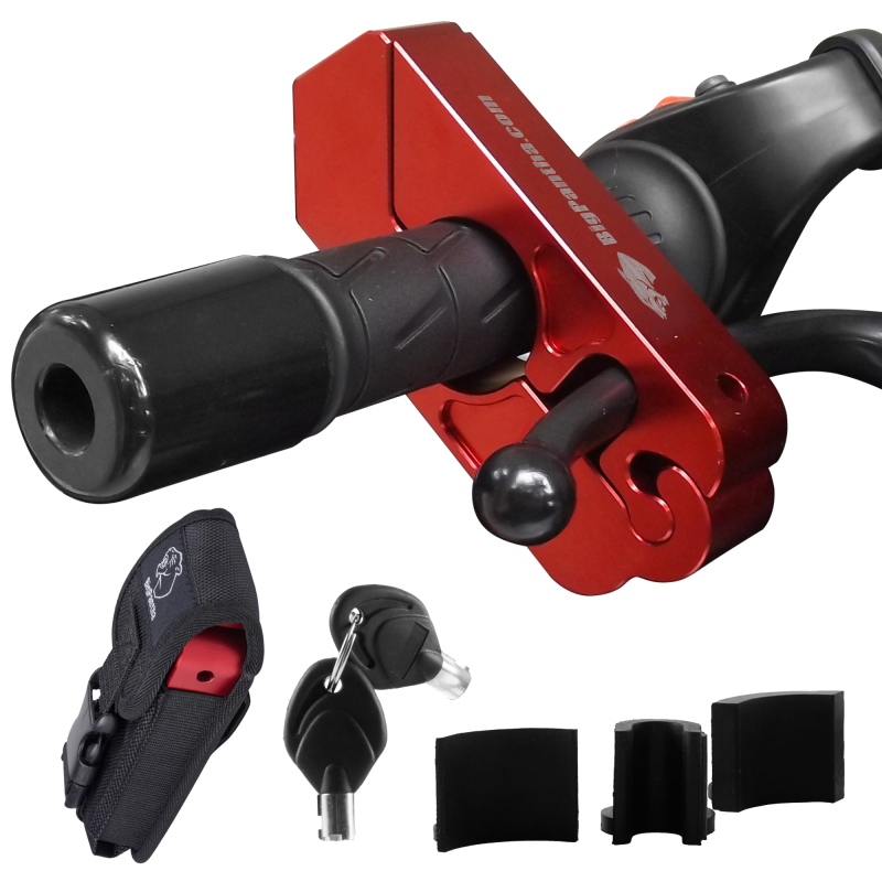 Grip Lock – Handlebar Lock – Easy to carry and lock the brake/clutch