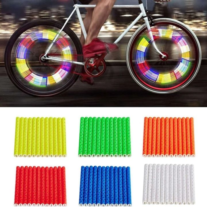 GlowPro Bike Rim Reflective Stickers – Sporty look & safety