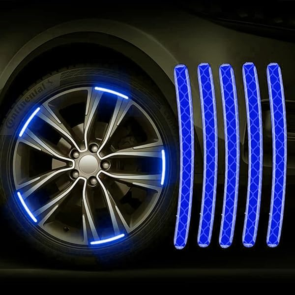 Radium Reflector Sticker Strips – Helmet, bike rim & body use